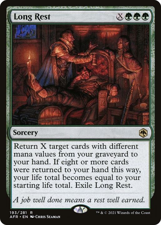 Long Rest in the group Magic the Gathering / Types / Colors / Green at Proxyprinters.com (2260)