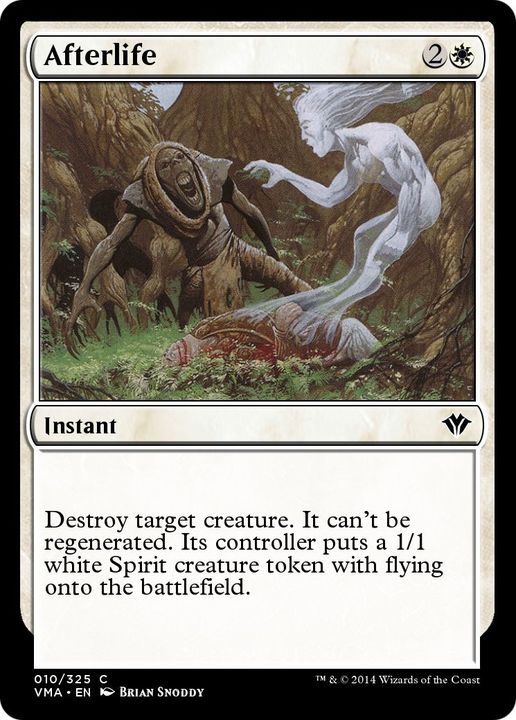 Afterlife in the group Magic the Gathering / Types / Colors / White at Proxyprinters.com (2273)