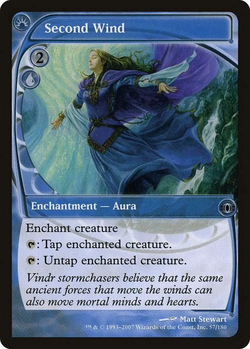 Second Wind in the group Magic the Gathering / Types / Colors / Blue at Proxyprinters.com (2274)