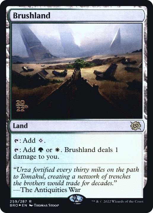 Brushland in the group Magic the Gathering / Types / Colors / Colorless at Proxyprinters.com (22771)