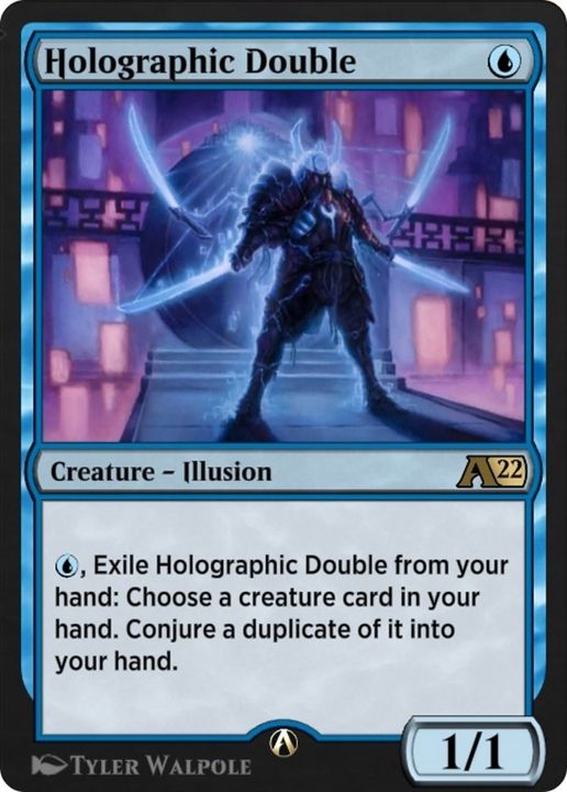 Holographic Double in the group Magic the Gathering / Sets / Alchemy: Kamigawa at Proxyprinters.com (22780)