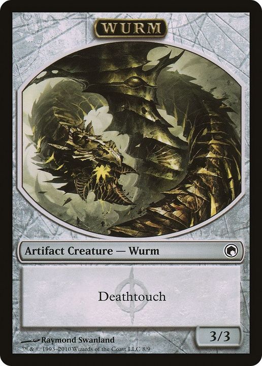 Wurm in the group Magic the Gathering / Sets / Scars of Mirrodin Tokens at Proxyprinters.com (22794)