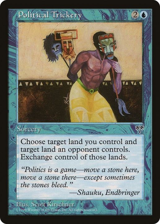 Political Trickery in the group Magic the Gathering / Types / Colors / Blue at Proxyprinters.com (22812)