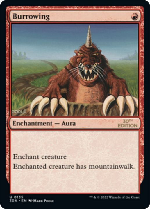 Burrowing in the group Magic the Gathering / Sets / 30th Anniversary Edition at Proxyprinters.com (22832)