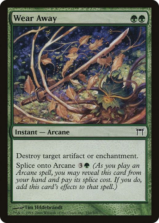 Wear Away in the group Magic the Gathering / Types / Colors / Green at Proxyprinters.com (22855)