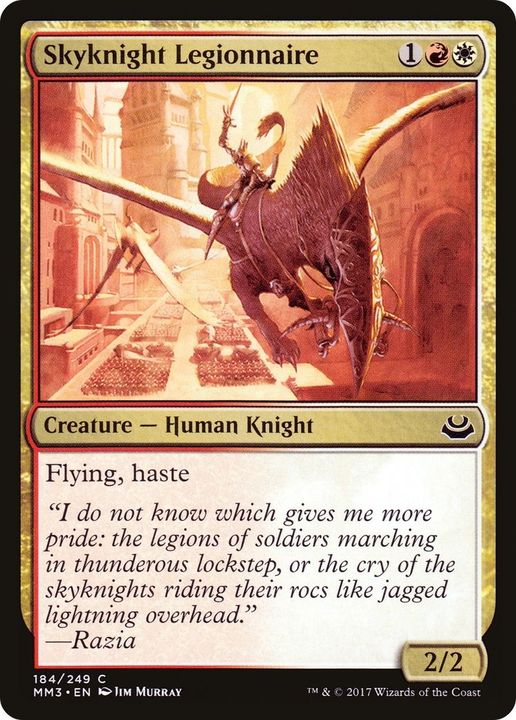 Skyknight Legionnaire in the group Magic the Gathering / Sets / Modern Masters Tokens at Proxyprinters.com (2287)