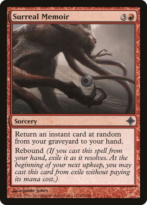 Surreal Memoir in the group Magic the Gathering / Types / Colors / Red at Proxyprinters.com (22883)