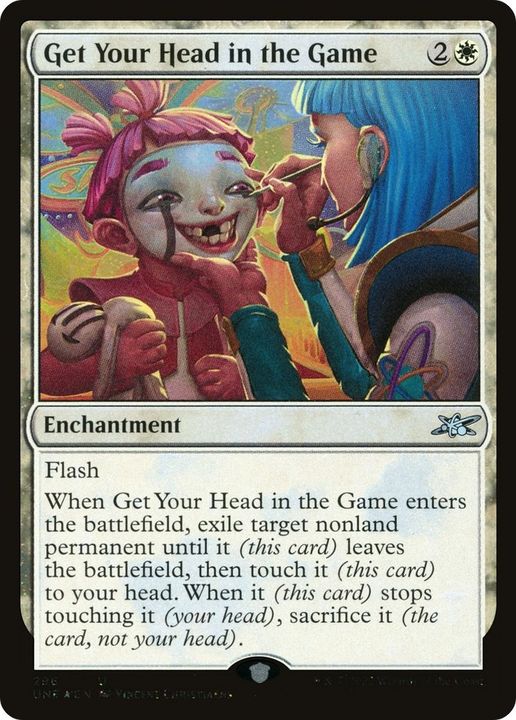 Get Your Head in the Game in the group Magic the Gathering / Types / Enchantment / Enchantment at Proxyprinters.com (22902)