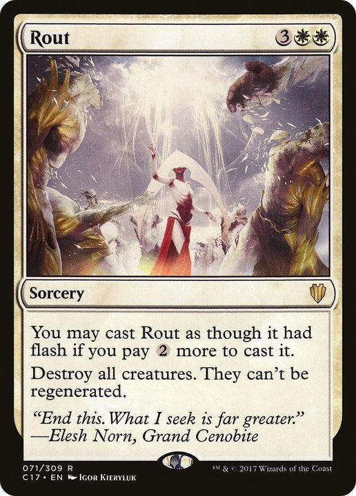 Rout in the group Magic the Gathering / Sets / Commander 2017 at Proxyprinters.com (22927)