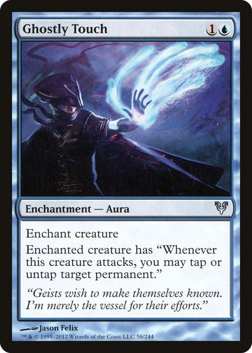 Ghostly Touch in the group Magic the Gathering / Types / Colors / Blue at Proxyprinters.com (22943)