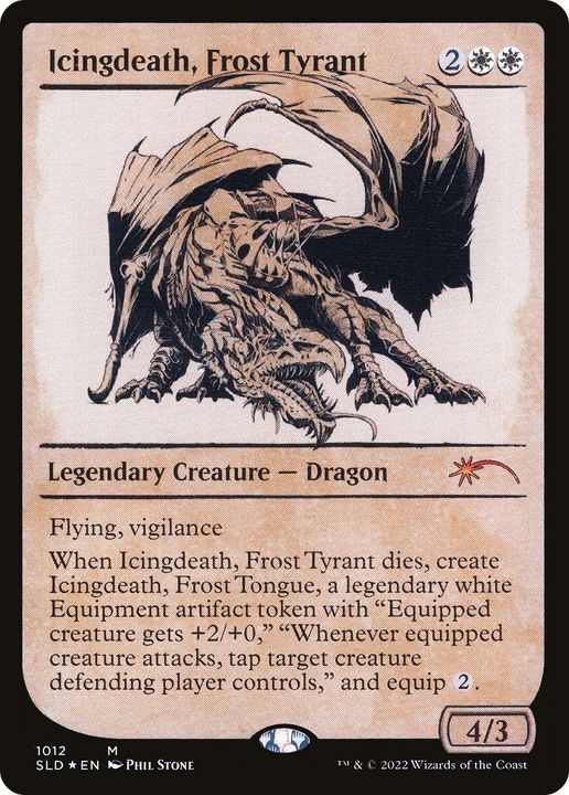 Icingdeath, Frost Tyrant in the group Magic the Gathering / Sets / Secret Lair / Secret Lair Drop at Proxyprinters.com (22944)