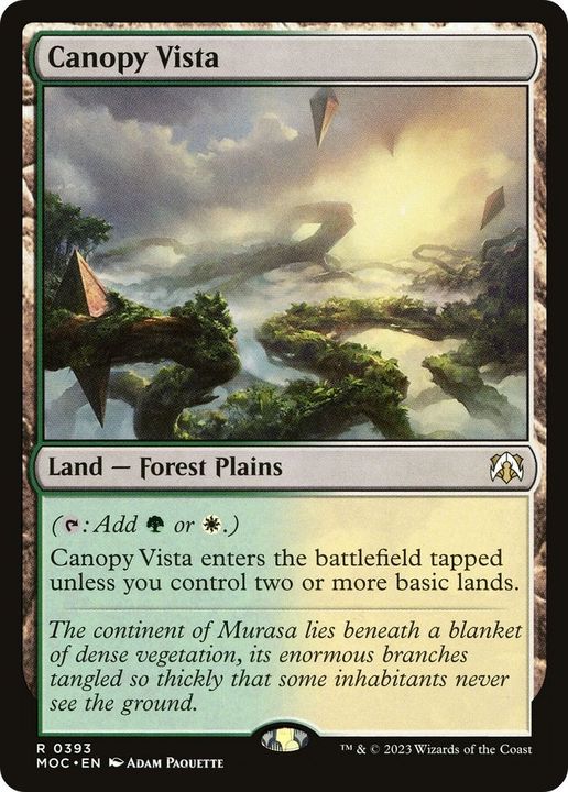 Canopy Vista in the group Magic the Gathering / Types / Land / Forest at Proxyprinters.com (22950)