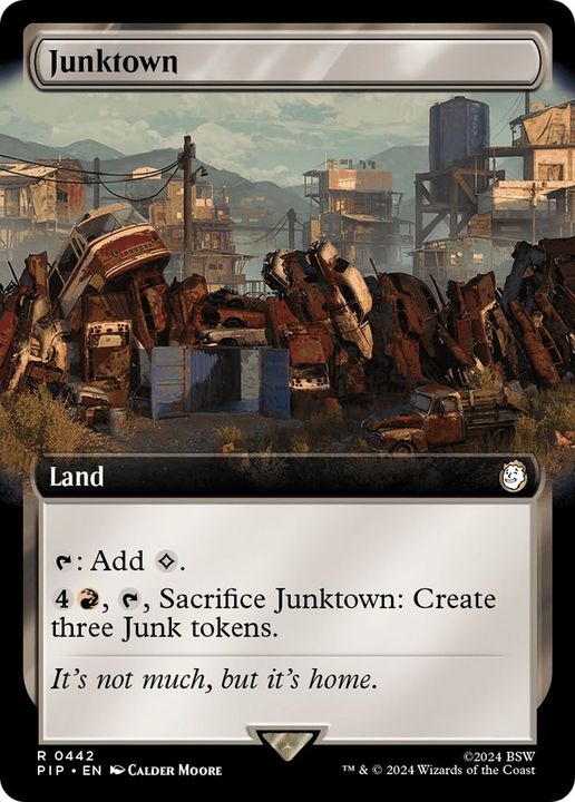 Junktown in the group Magic the Gathering / Sets / Fallout at Proxyprinters.com (22965)