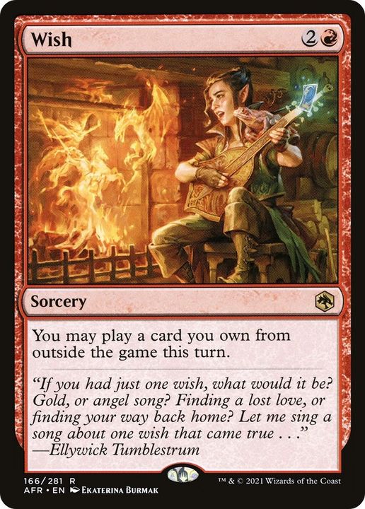 Wish in the group Magic the Gathering / Types / Colors / Red at Proxyprinters.com (22968)