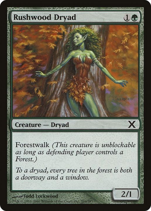 Rushwood Dryad in the group Magic the Gathering / Sets / Tenth Edition at Proxyprinters.com (22971)