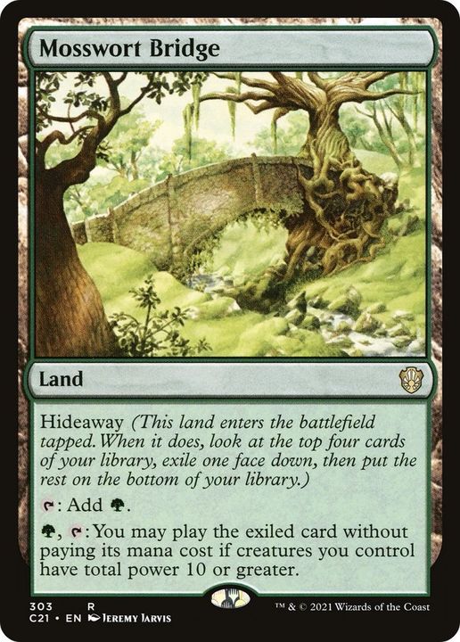 Mosswort Bridge in the group Magic the Gathering / Sets / Commander 2021 at Proxyprinters.com (22981)