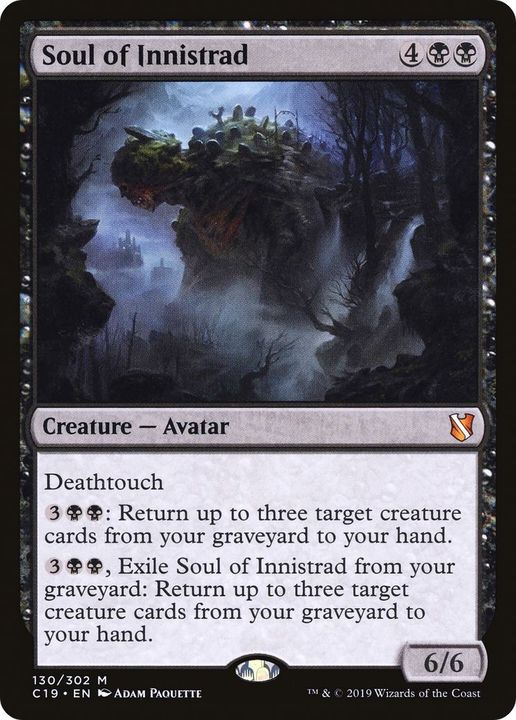 Soul of Innistrad in the group Magic the Gathering / Types / Colors / Black at Proxyprinters.com (23004)