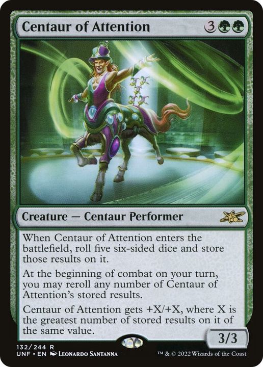 Centaur of Attention in the group Magic the Gathering / Types / Colors / Green at Proxyprinters.com (23009)