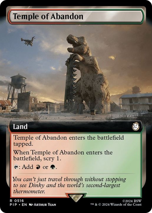 Temple of Abandon in the group Magic the Gathering / Types / Colors / Colorless at Proxyprinters.com (23024)