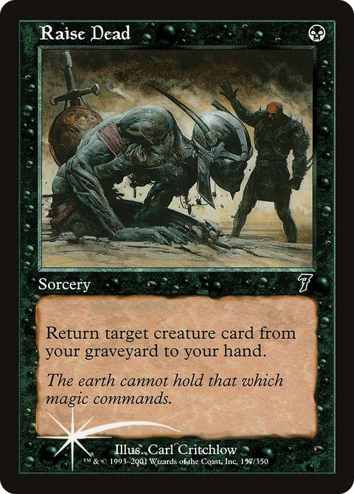 Raise Dead in the group Magic the Gathering / Types / Colors / Black at Proxyprinters.com (2303)