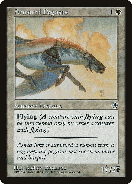 Armored Pegasus in the group Magic the Gathering / Types / Colors / White at Proxyprinters.com (23042)