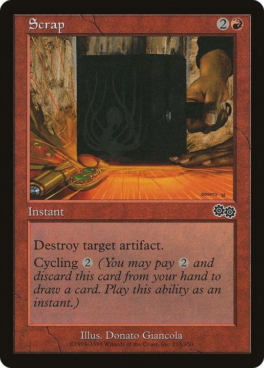 Scrap in the group Magic the Gathering / Types / Colors / Red at Proxyprinters.com (23050)