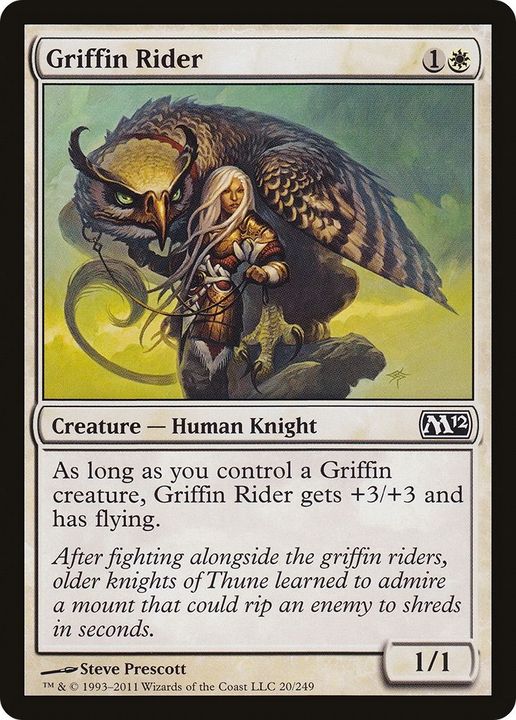 Griffin Rider in the group Magic the Gathering / Types / Creatures / Human at Proxyprinters.com (23077)