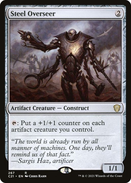 Steel Overseer in the group Magic the Gathering / Types / Colors / Colorless at Proxyprinters.com (23080)