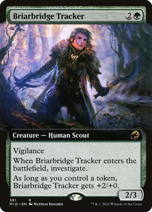 Briarbridge Tracker in the group Magic the Gathering / Sets / Innistrad: Midnight Hunt at Proxyprinters.com (23084)