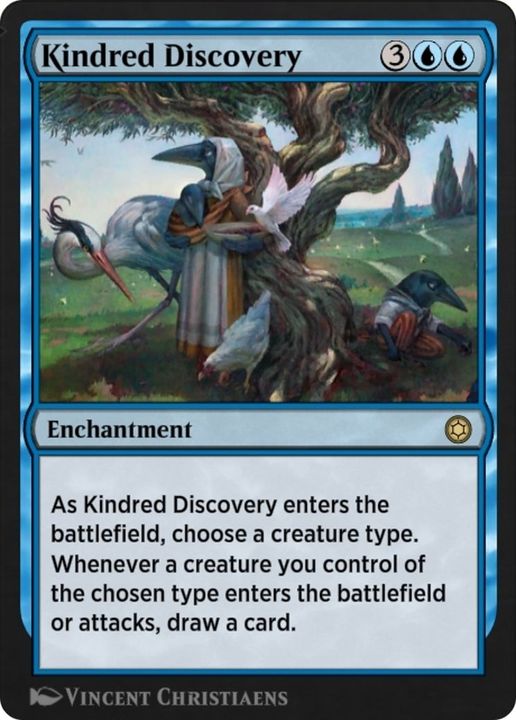 Kindred Discovery in the group Magic the Gathering / Types / Enchantment / Enchantment at Proxyprinters.com (23093)