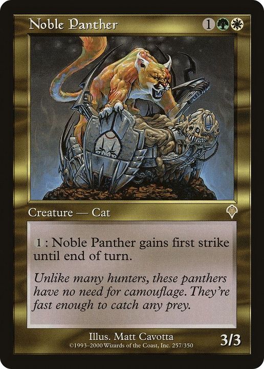 Noble Panther in the group Magic the Gathering / Sets / Invasion at Proxyprinters.com (23117)