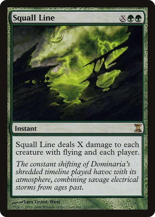 Squall Line in the group Magic the Gathering / Types / Colors / Green at Proxyprinters.com (23123)