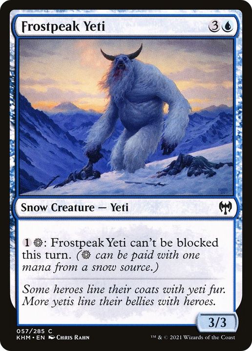 Frostpeak Yeti in the group Magic the Gathering / Sets / Kaldheim at Proxyprinters.com (23134)