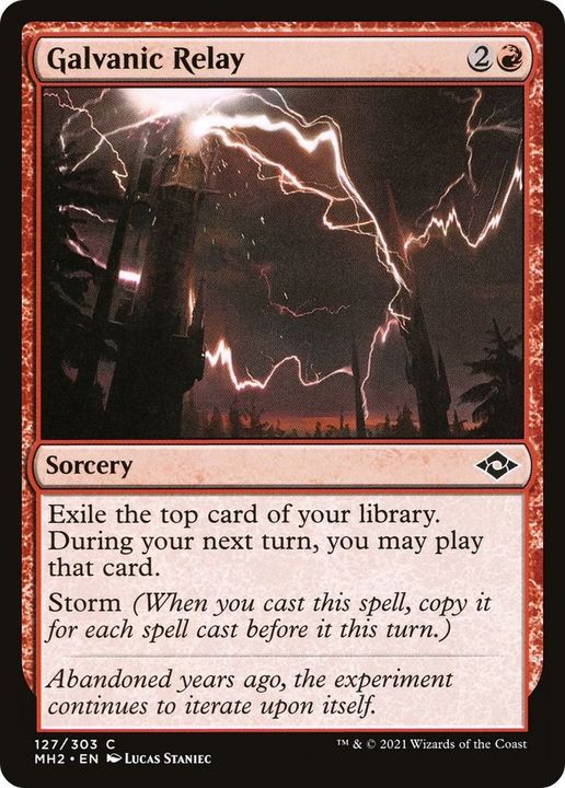 Galvanic Relay in the group Magic the Gathering / Types / Colors / Red at Proxyprinters.com (2315)