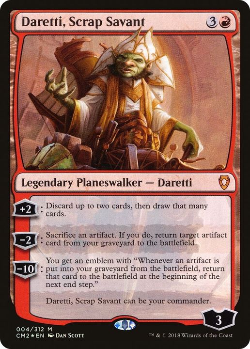 Daretti, Scrap Savant in the group Magic the Gathering / Sets / Commander Anthology Volume II at Proxyprinters.com (23152)