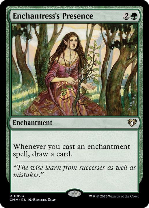 Enchantress's Presence in the group Magic the Gathering / Types / Enchantment / Enchantment at Proxyprinters.com (23160)