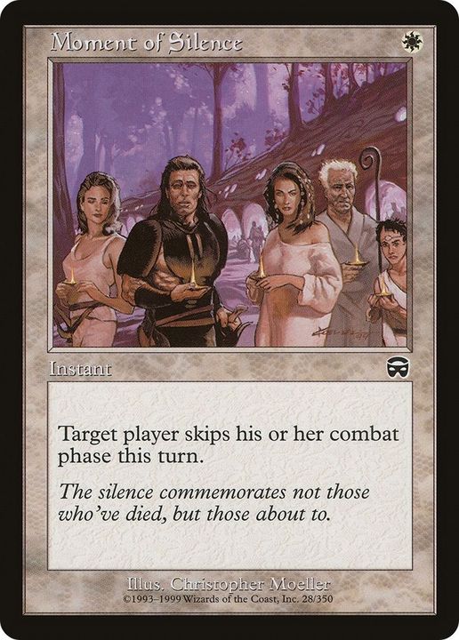 Moment of Silence in the group Magic the Gathering / Types / Colors / White at Proxyprinters.com (23162)