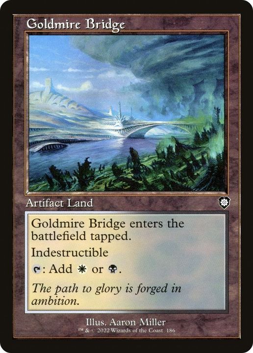 Goldmire Bridge in the group Magic the Gathering / Types / Colors / Colorless at Proxyprinters.com (23164)