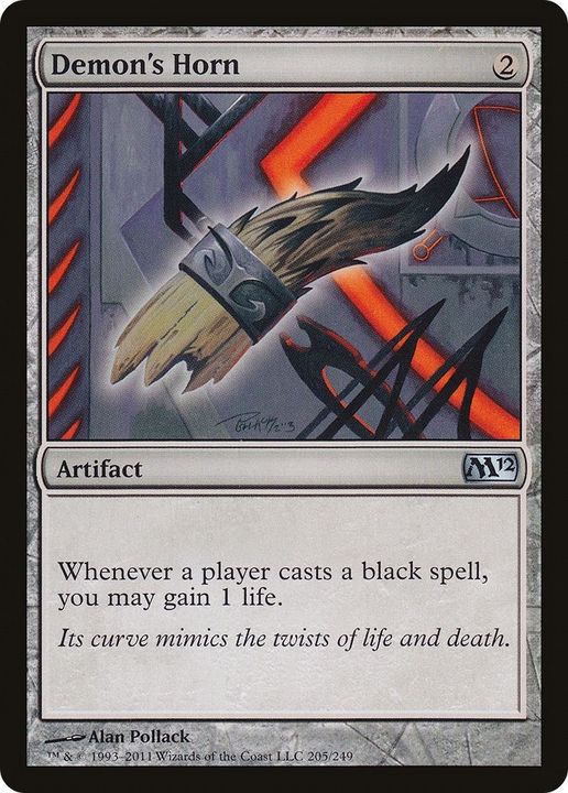 Demon's Horn in the group Magic the Gathering / Types / Artifacts / Artifact at Proxyprinters.com (23168)