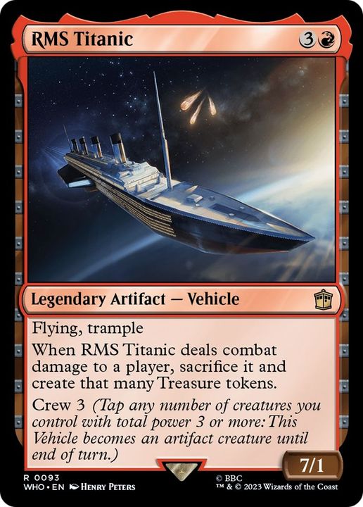 RMS Titanic in the group Magic the Gathering / Sets / Doctor Who at Proxyprinters.com (23176)