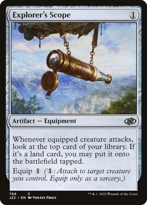 Explorer's Scope in the group Magic the Gathering / Sets / Jumpstart 2022 at Proxyprinters.com (23185)