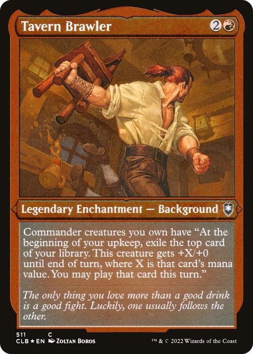 Tavern Brawler in the group Magic the Gathering / Types / Enchantment / Legendary Enchantment at Proxyprinters.com (23210)