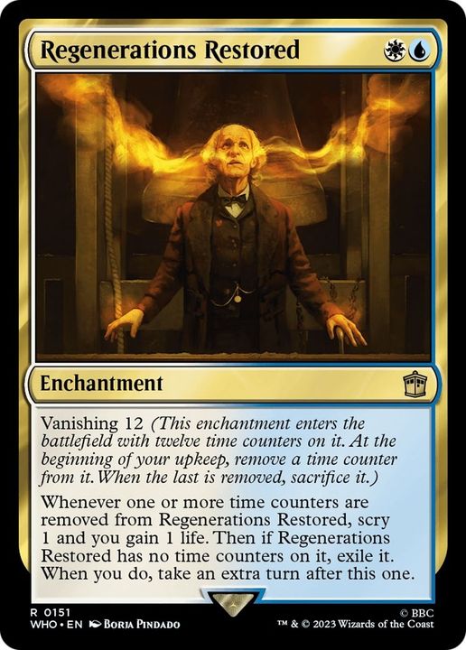 Regenerations Restored in the group Magic the Gathering / Sets / Doctor Who at Proxyprinters.com (23218)