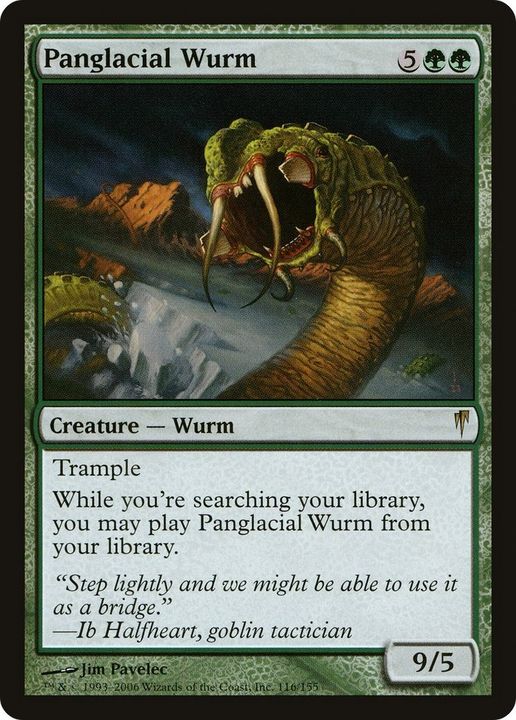 Panglacial Wurm in the group Magic the Gathering / Types / Colors / Green at Proxyprinters.com (2323)