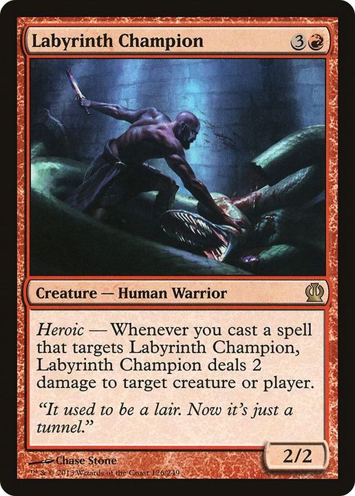 Labyrinth Champion in the group Magic the Gathering / Types / Creatures / Warrior at Proxyprinters.com (23238)