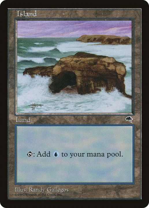 Island in the group Magic the Gathering / Sets / Tempest at Proxyprinters.com (23243)