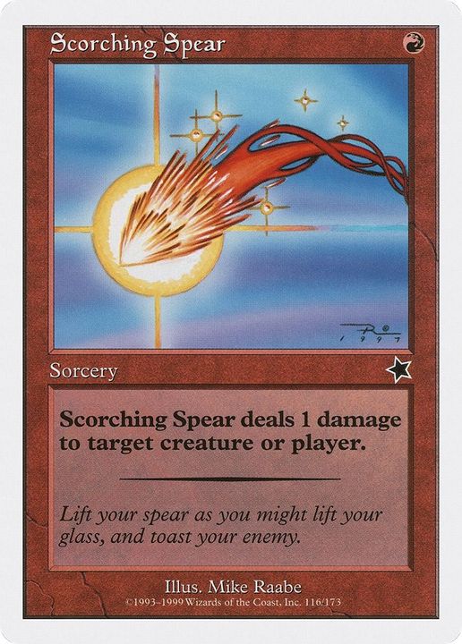 Scorching Spear in the group Singles at Proxyprinters.com (23245)