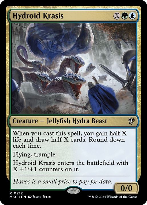 Hydroid Krasis in the group Magic the Gathering / Sets / Murders at Karlov Manor Commander at Proxyprinters.com (23258)