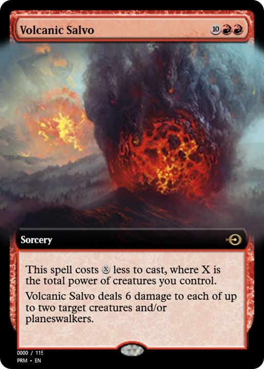 Volcanic Salvo in the group Magic the Gathering / Types / Colors / Red at Proxyprinters.com (23268)