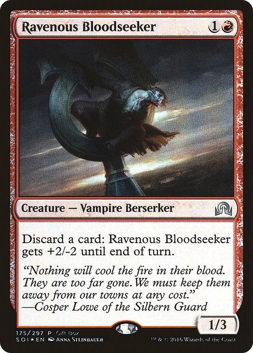 Ravenous Bloodseeker in the group Magic the Gathering / Types / Colors / Red at Proxyprinters.com (2327)